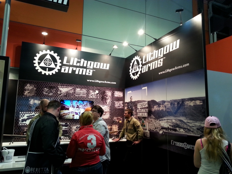 Lithgow Arms at the Shot Show 2014